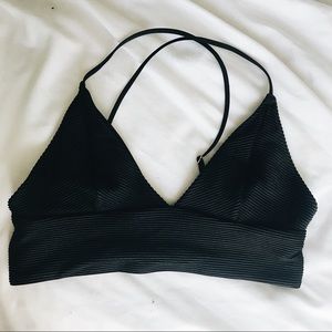 H&M Black Bikini Top